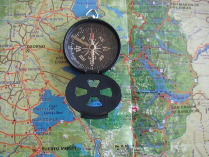 Mapa y br�jula